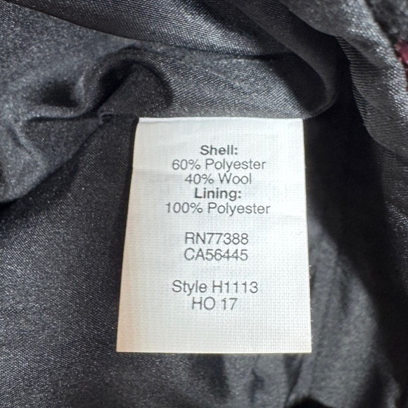 J.Crew Factory Wool Blend Harvest Plaid Buffalo Red Black Mini Skirt Size 12 - Picture 16 of 16